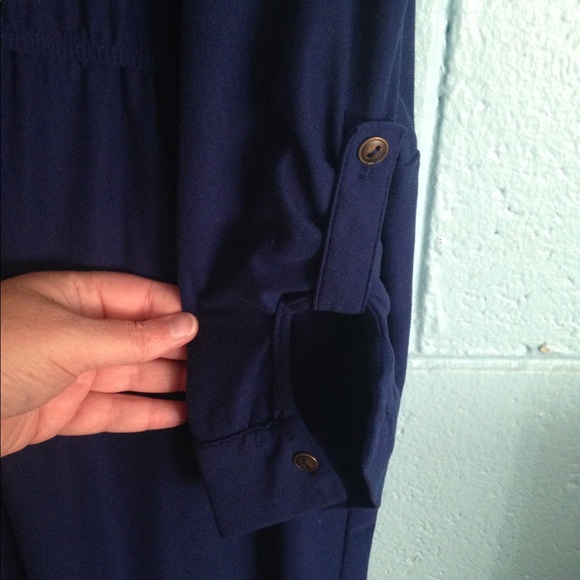 Derek Heart Plus Size Navy Dress - Picture 4 of 5